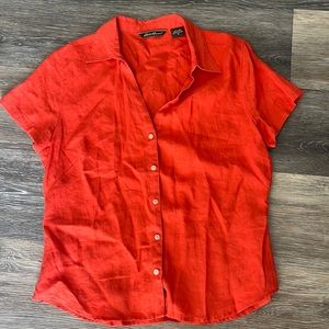 Eddie Bauer Linen Top
